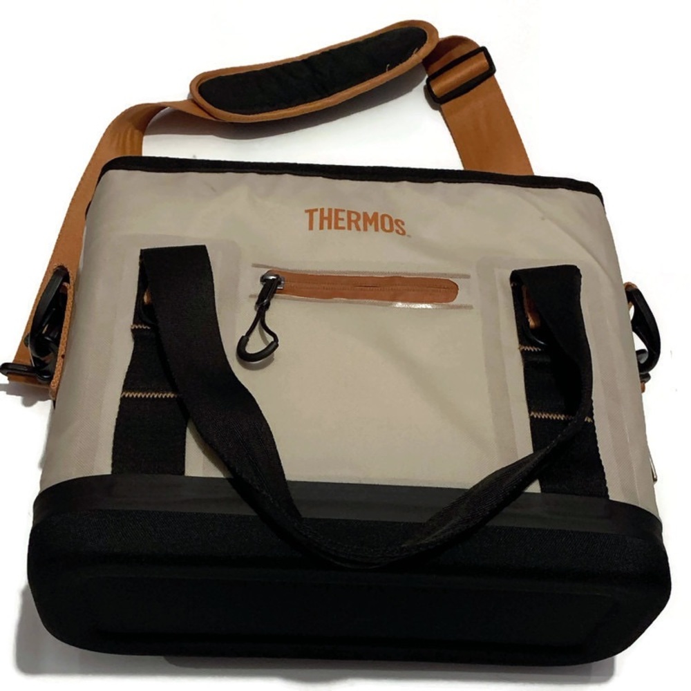 Thermos Trailsman 12 Can Tote - Cream/Tan